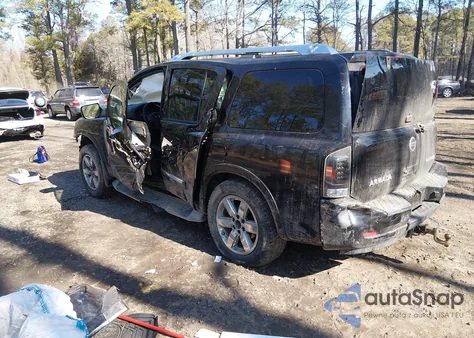 2010 Nissan Armada Platinum из США, поврежденный, VIN 5N1AA0NC7AN604147